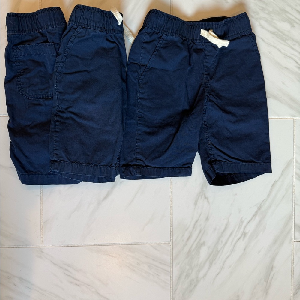 Navy Blue Kids Uniform Shorts